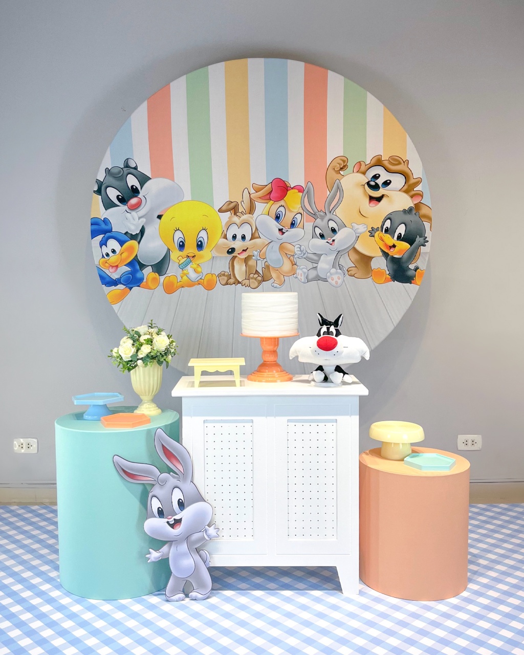 Kit Looney Tunes - Prata - Bolando a Festa