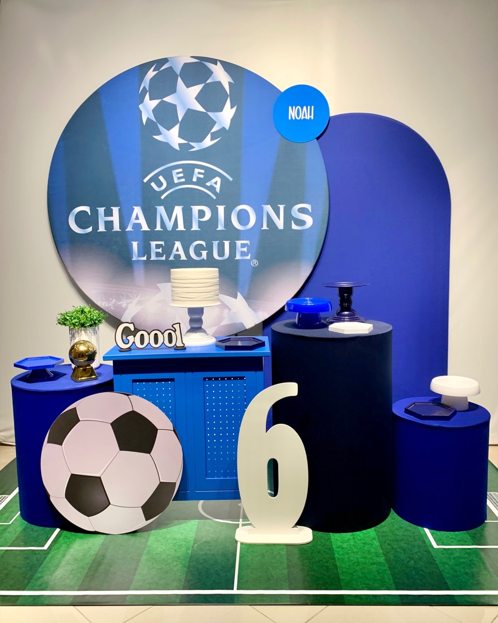 Kit Champions League - Ouro - Bolando a Festa