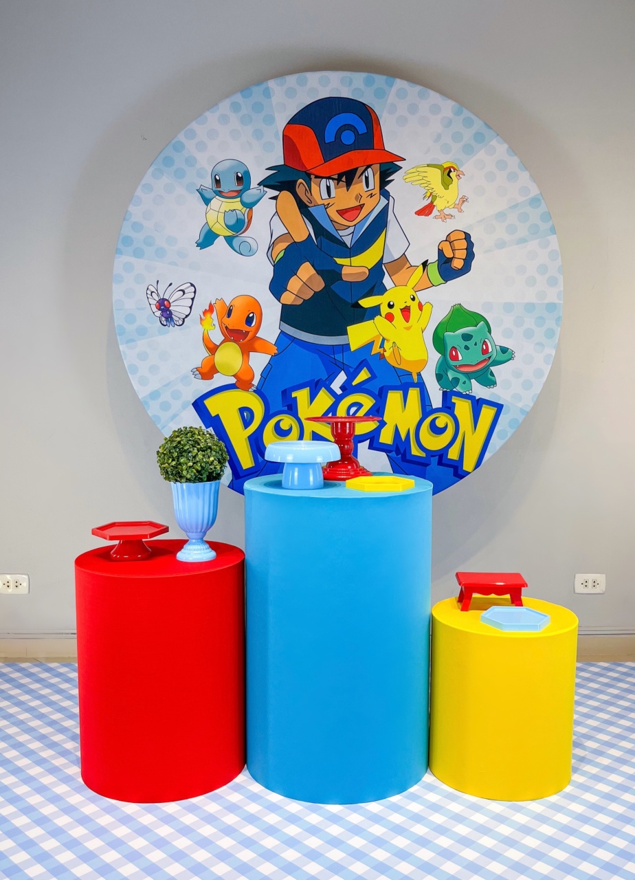 Kit Pokemon Azul - Promo - Bolando a Festa