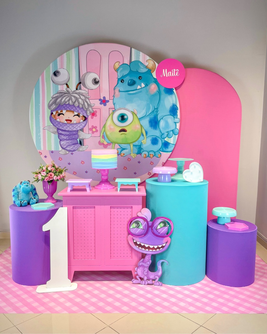 Kit Monstros Sa Rosa 2 - Ouro - Bolando a Festa