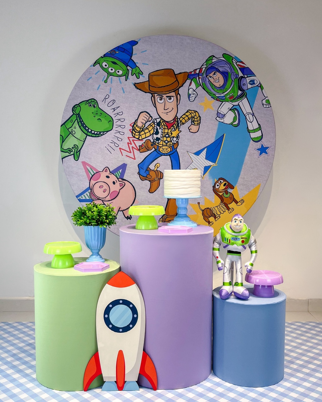 Kit Toy Story 2 - Bronze - Bolando a Festa