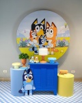 Kit Bluey Azul - Prata - imagem 1