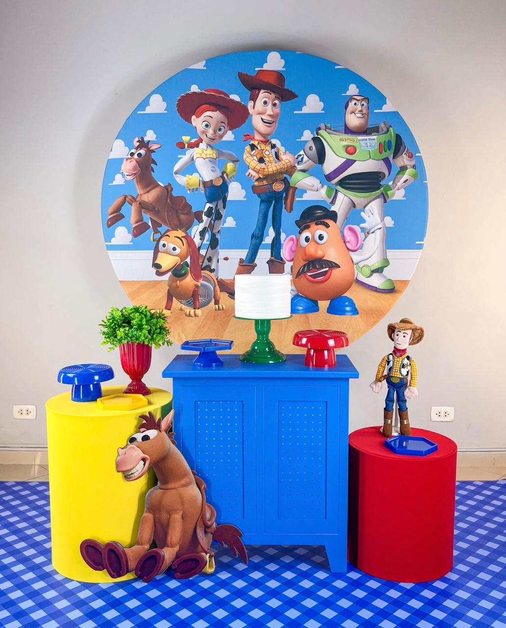 Kit Toy Story 1 - Prata - Bolando a Festa