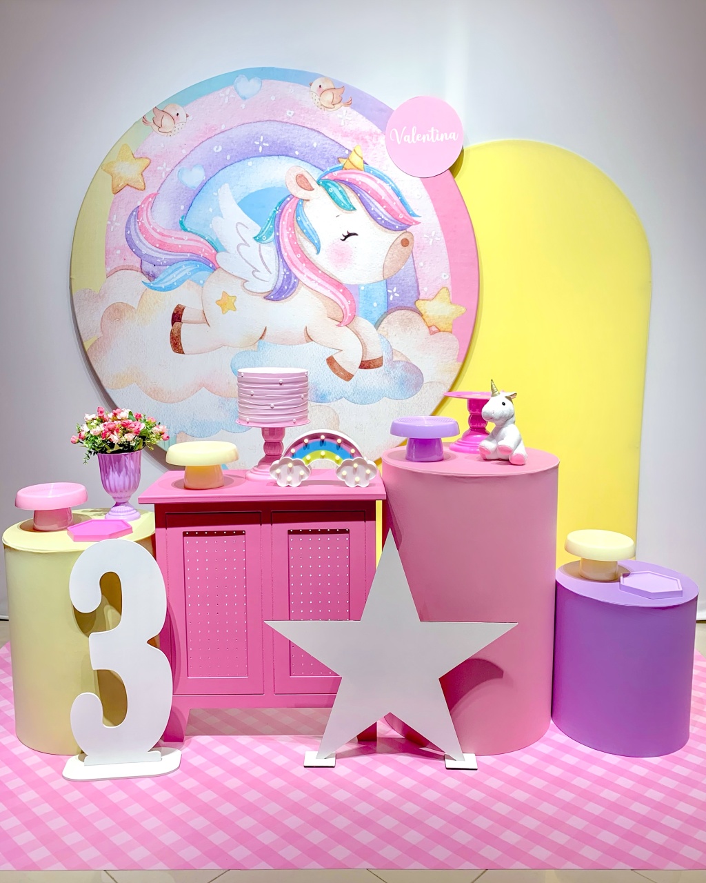 Kit Unicornio - Ouro - Bolando a Festa