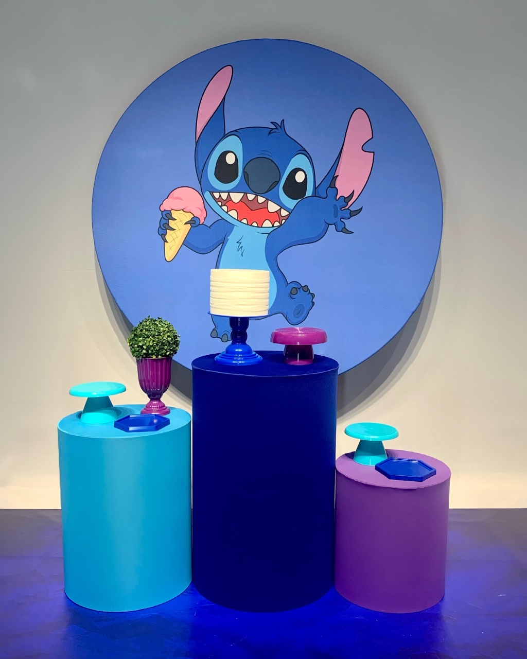 Kit Stitch Sorvete - Promo - Bolando a Festa