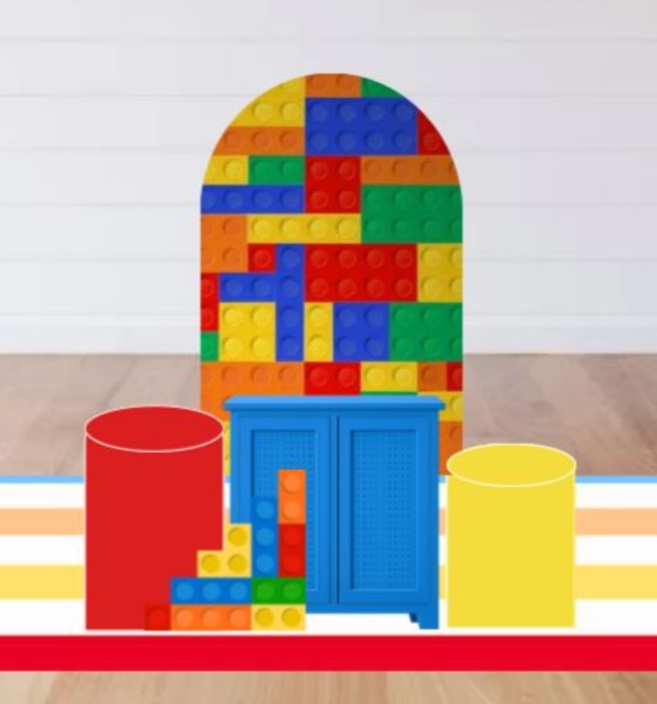 Kit Lego Romano - Prata - Bolando a Festa