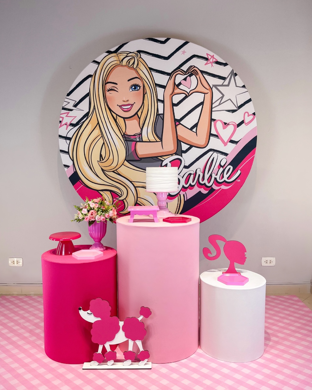 Kit Barbie - Bronze - Bolando a Festa