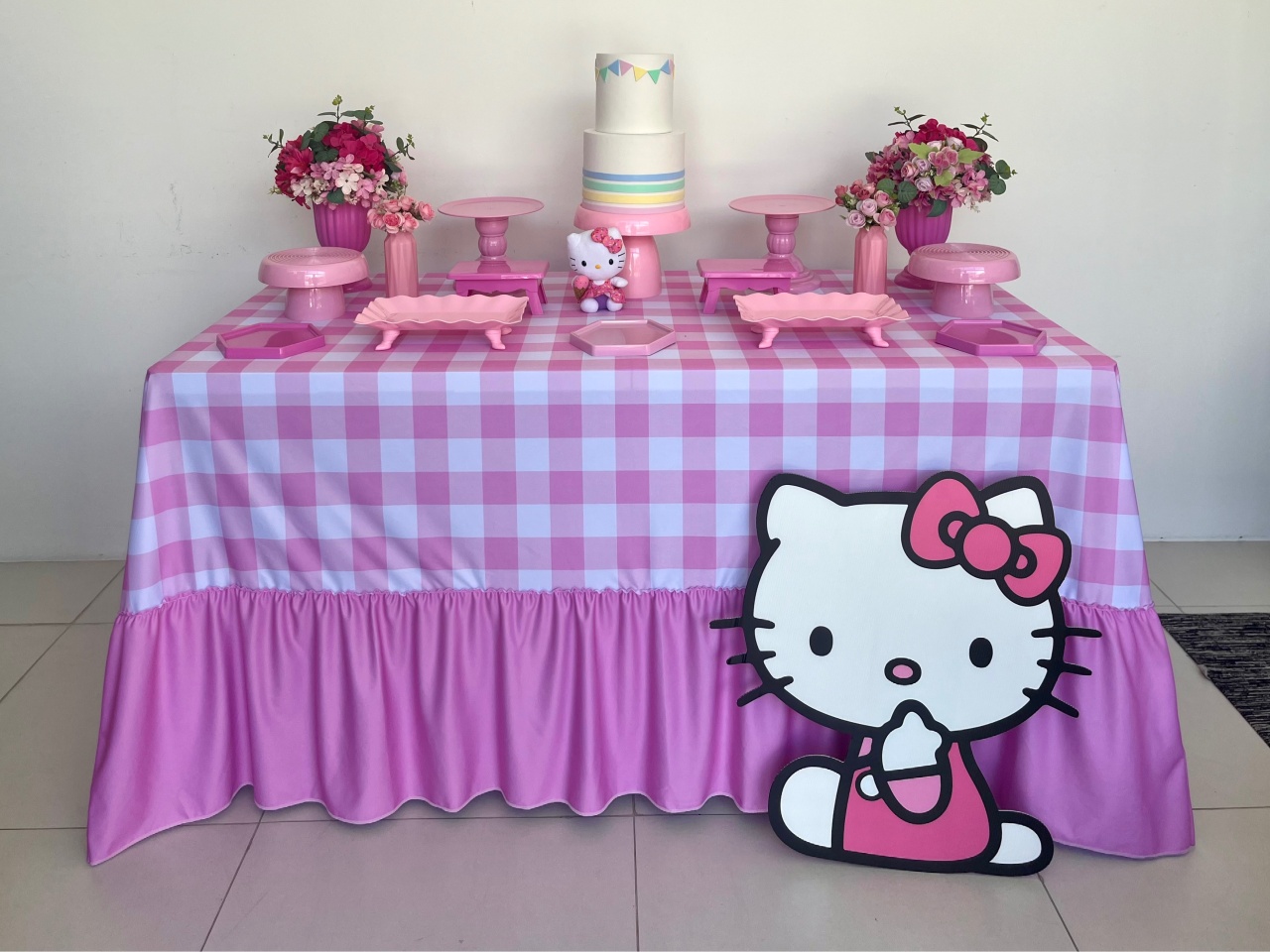 Kit Afetivo - Hello Kitty - Bolando a Festa