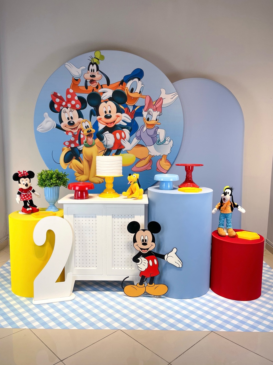 Kit Turma Do Mickey - Ouro - Bolando a Festa