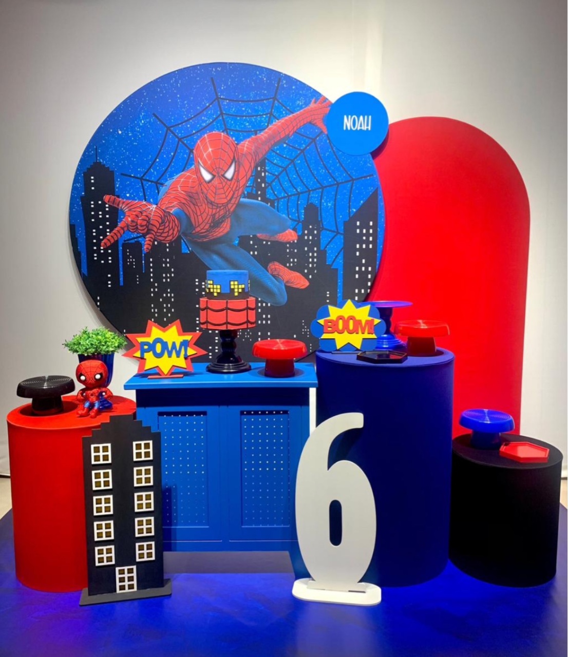 Kit Homem Aranha - Ouro - Bolando a Festa
