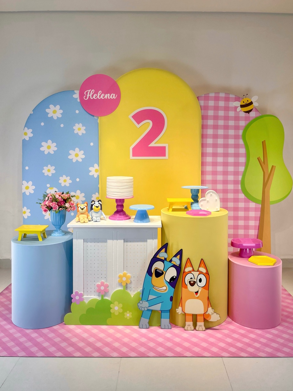 Kit Bluey - Premium - Bolando a Festa