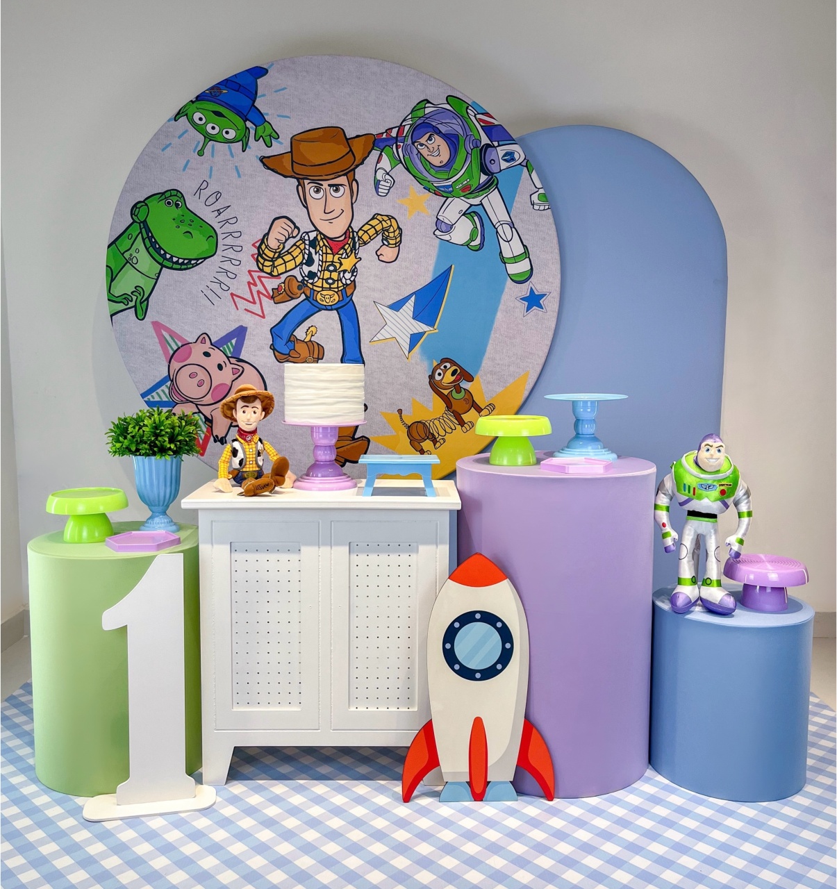 Kit Toy Story 2 - Ouro - Bolando a Festa