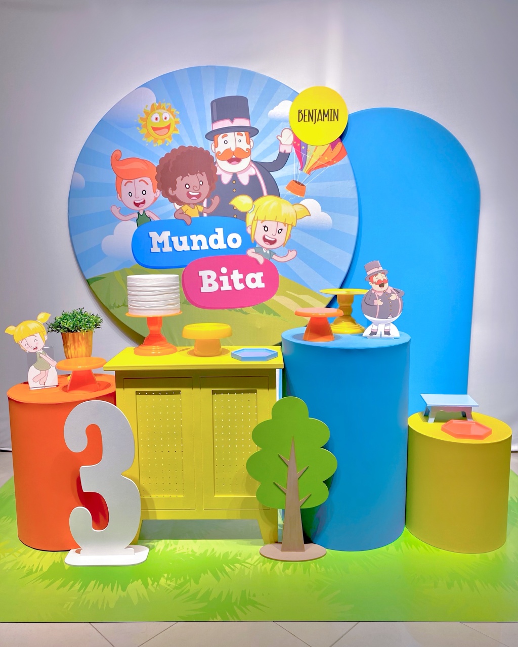 Kit Mundo Bita - Ouro - Bolando a Festa