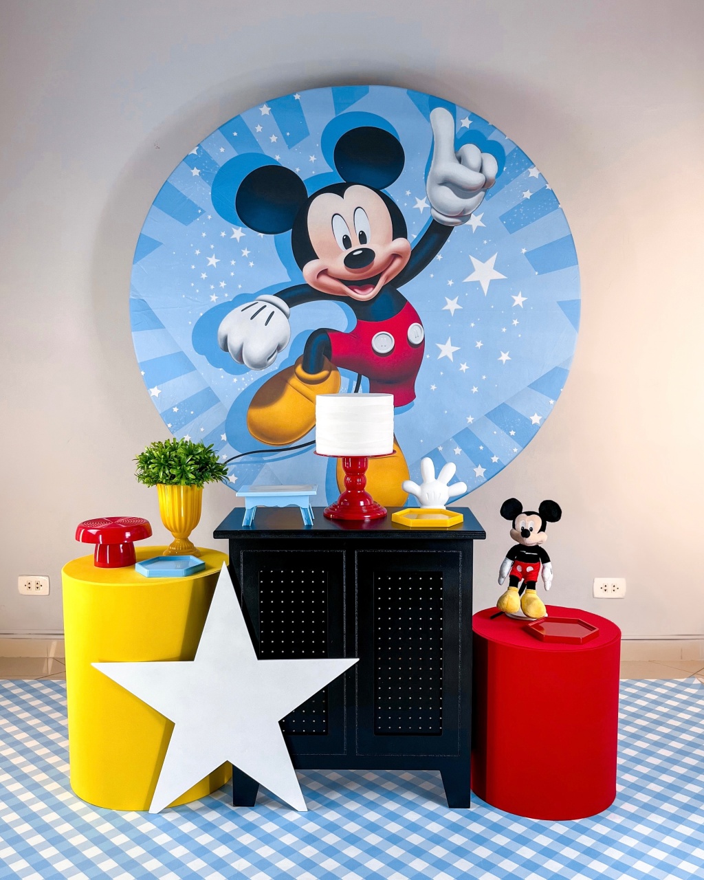Kit Mickey 2 - Prata - Bolando a Festa