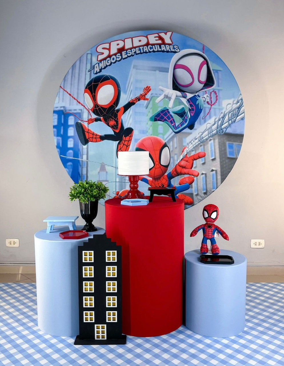 Kit Spidey - Bronze - Bolando a Festa