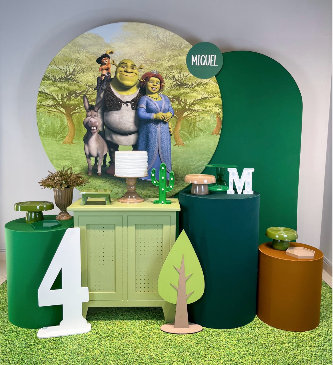 Kit Shrek - Ouro - Bolando a Festa