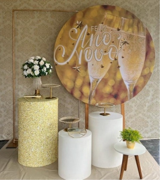 Kit Ano Novo/2 - Irartdecorações Pegue & Monte