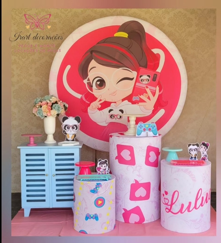 Luluca - Kit 03 - Irartdecorações Pegue & Monte
