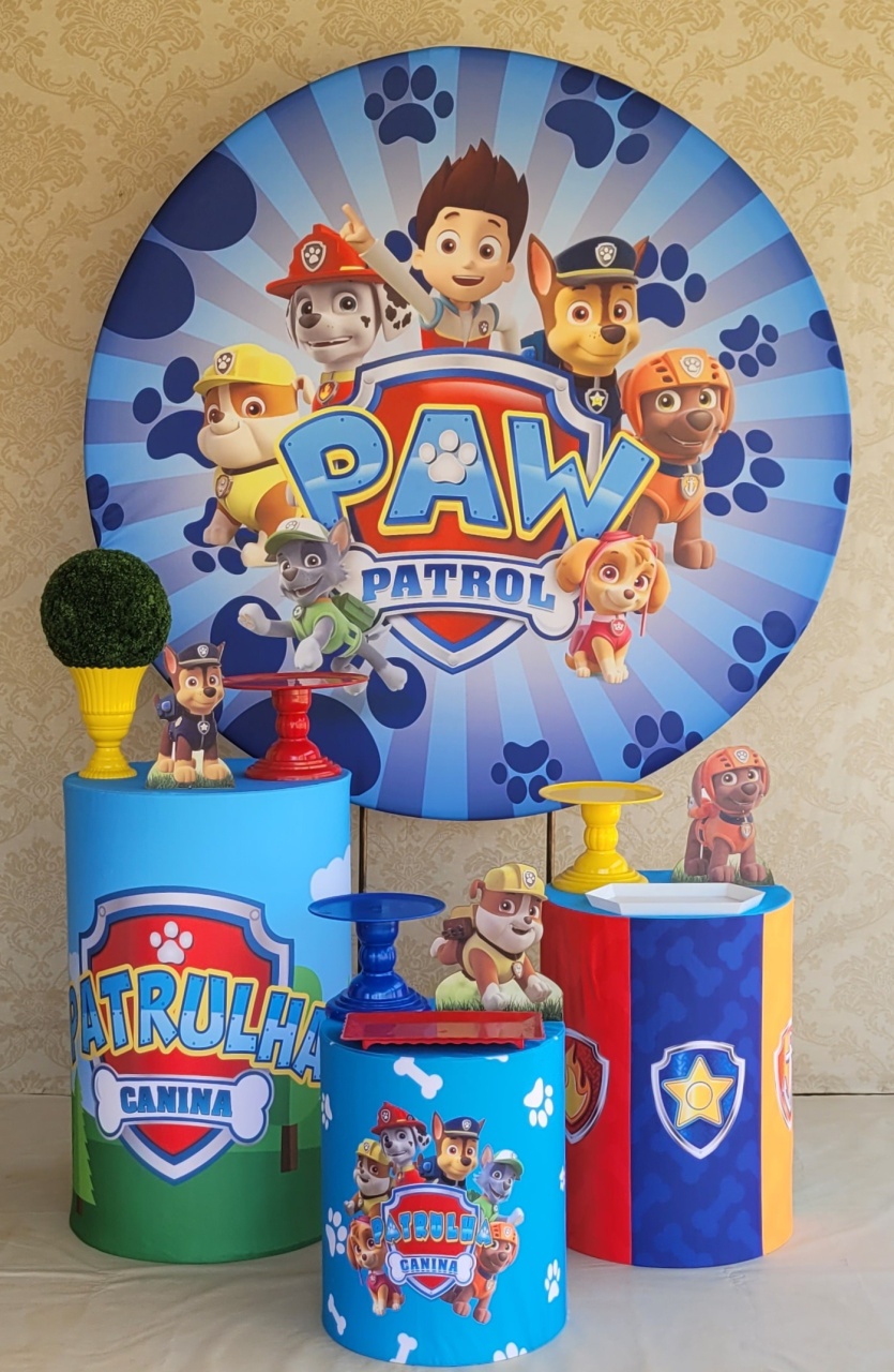 Patrulha Canina - Irartdecorações Pegue & MONTE