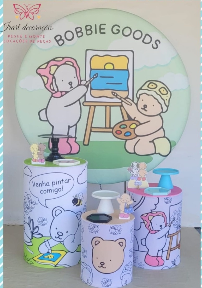 Kit 01 Bob Goods - Irartdecorações Pegue & MONTE