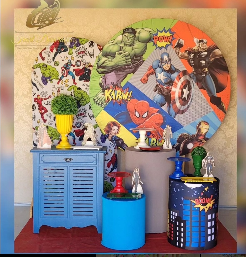Vingadores (1) - Irartdecorações Pegue & MONTE