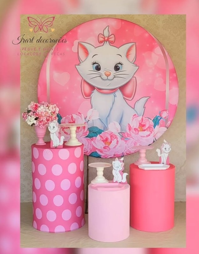 Kit 01 Gata Marry - Irartdecorações Pegue & MONTE