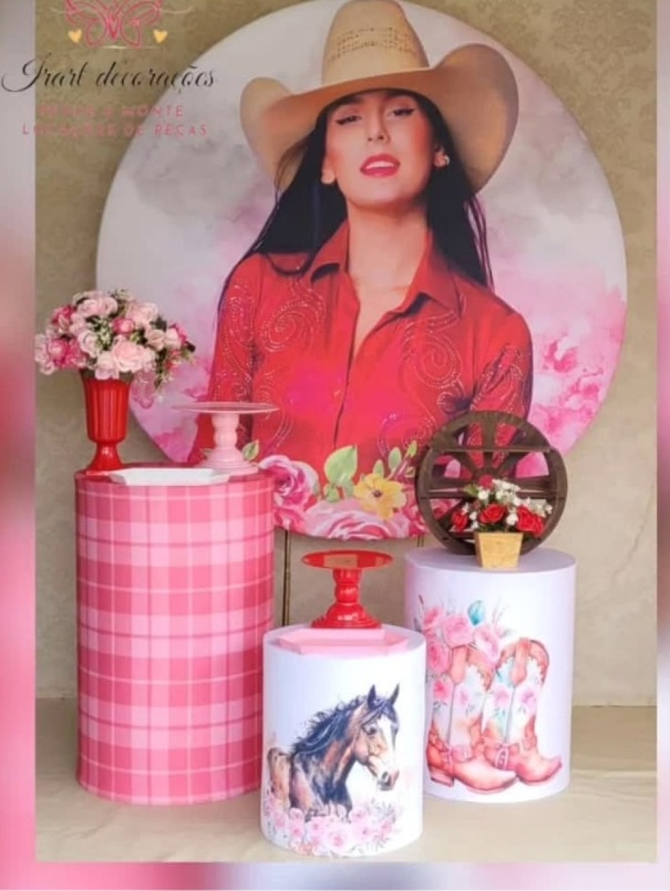Kit 01 Ana Casrela - Irartdecorações Pegue & MONTE