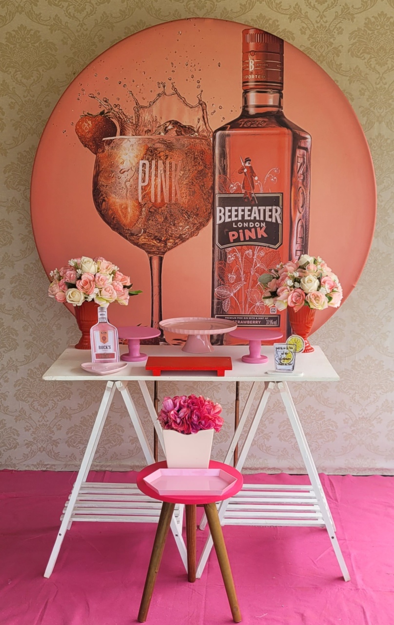 Lit Gin Mesa Cavalete - Irartdecorações Pegue & MONTE