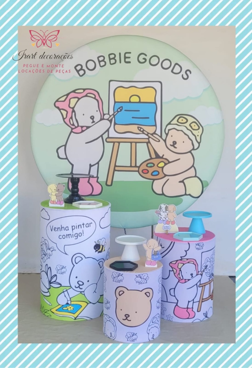 Kit 01 Boobie Goods  - Irartdecorações Pegue & MONTE