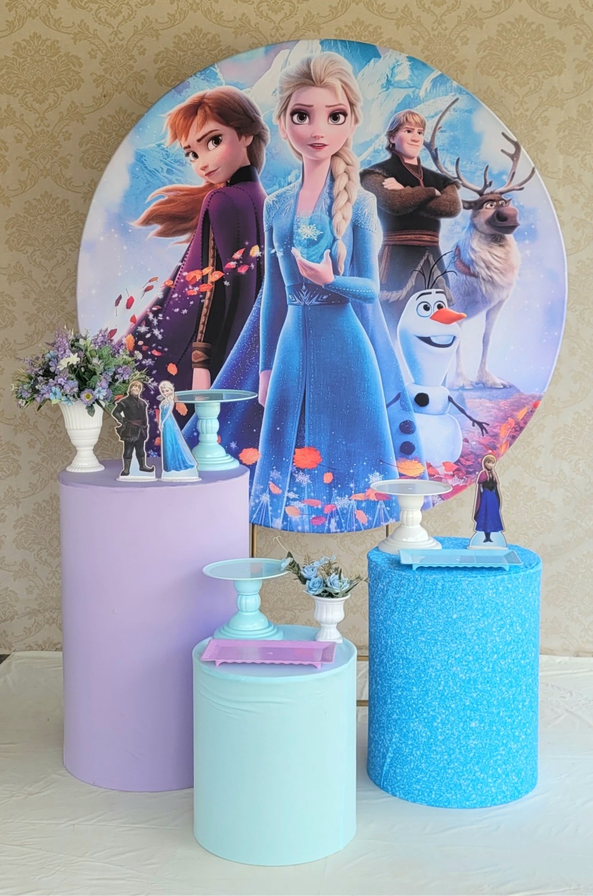 Kit 01 Frozen - Irartdecorações Pegue & MONTE