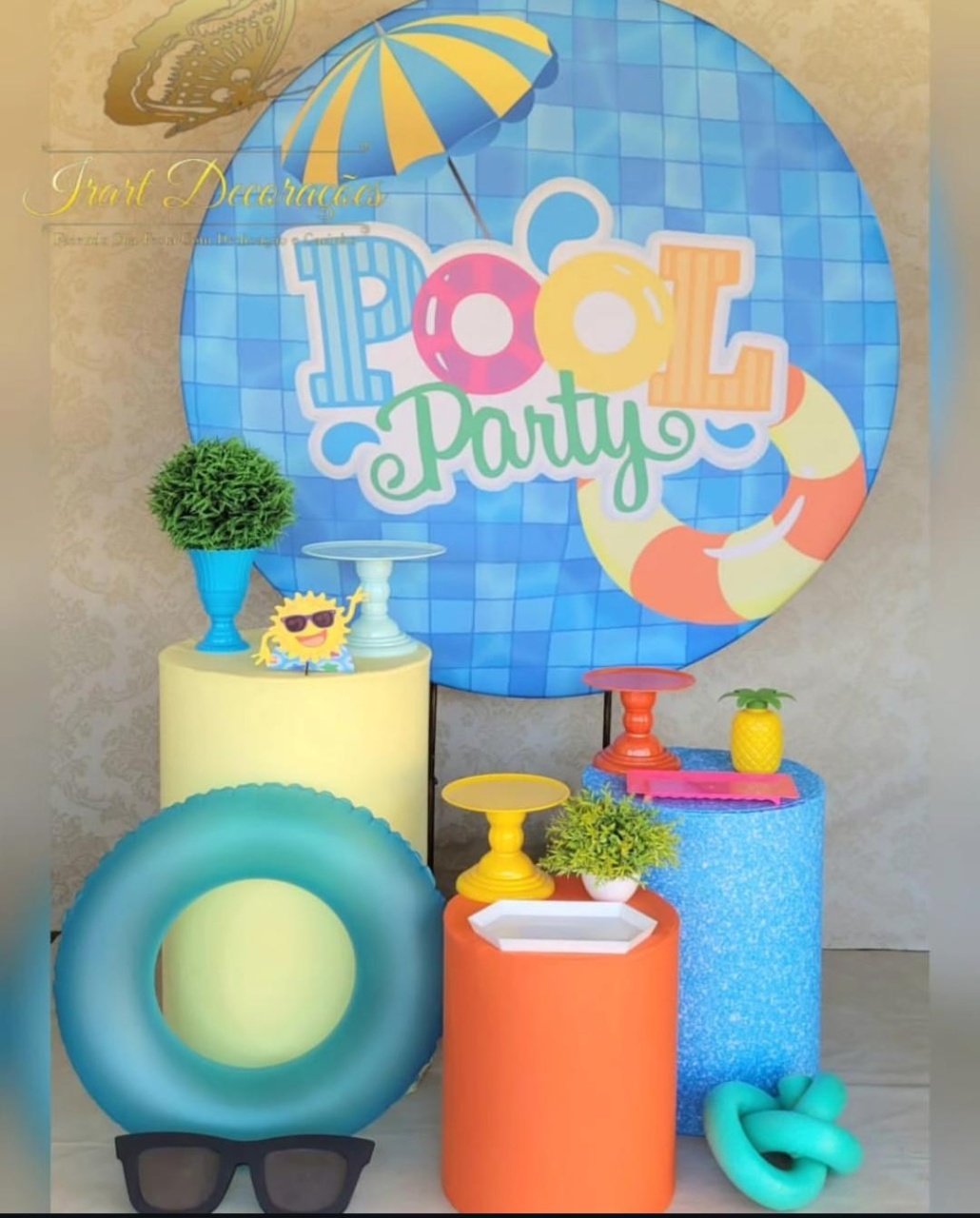 Kit 01 Poll Part - Irartdecorações Pegue & Monte