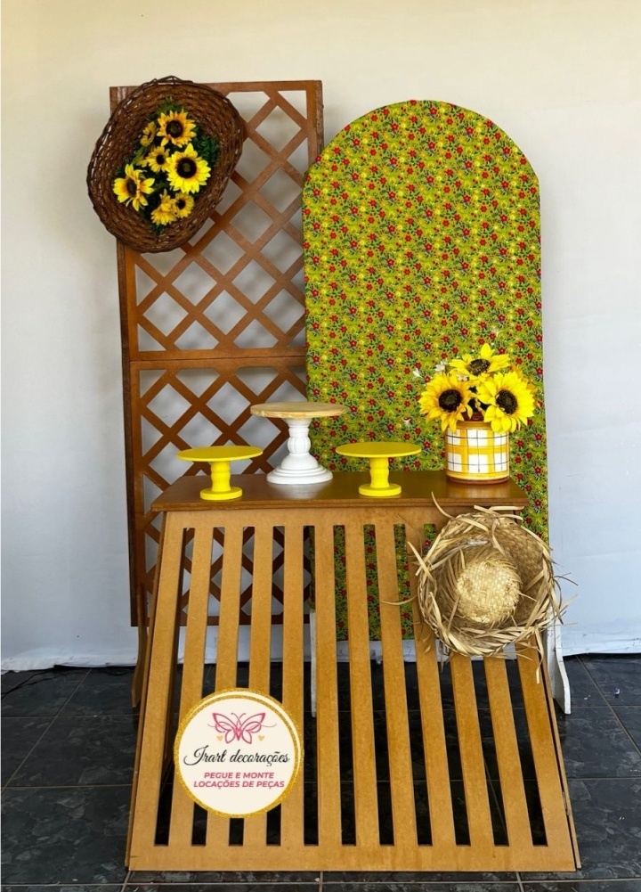 Kit Arraia *- 2026 - Irartdecorações Pegue & Monte
