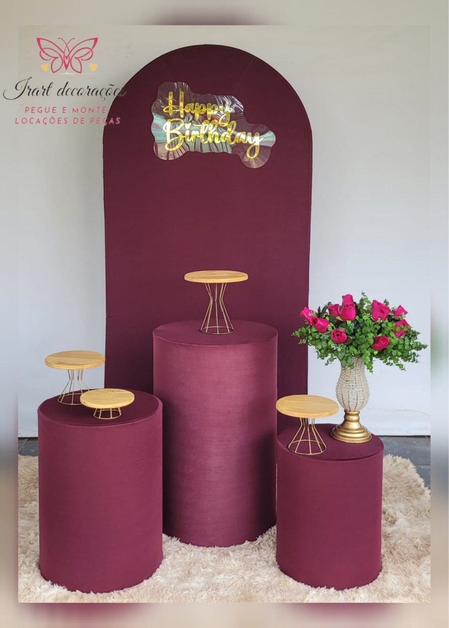 Kit Adulto 01 Marsala - Irartdecorações Pegue & MONTE
