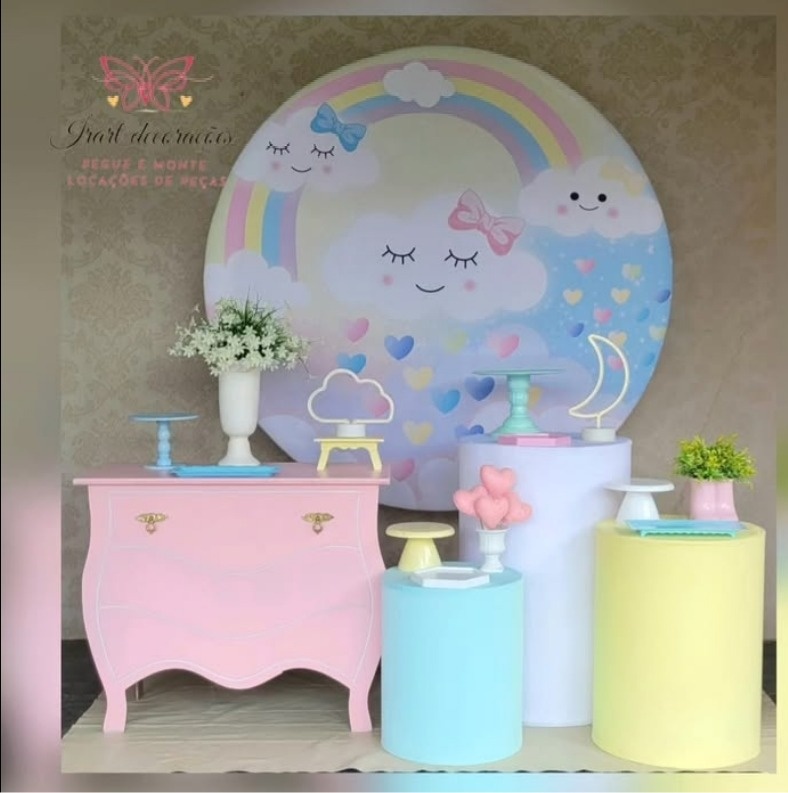 Kit 02 Chuva de Benção  - Irartdecorações Pegue & MONTE