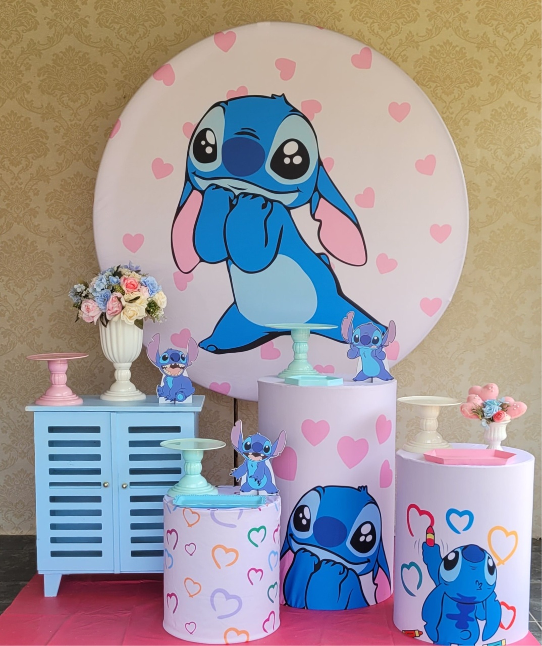 Kit 02 Stitch - Irartdecorações Pegue & MONTE