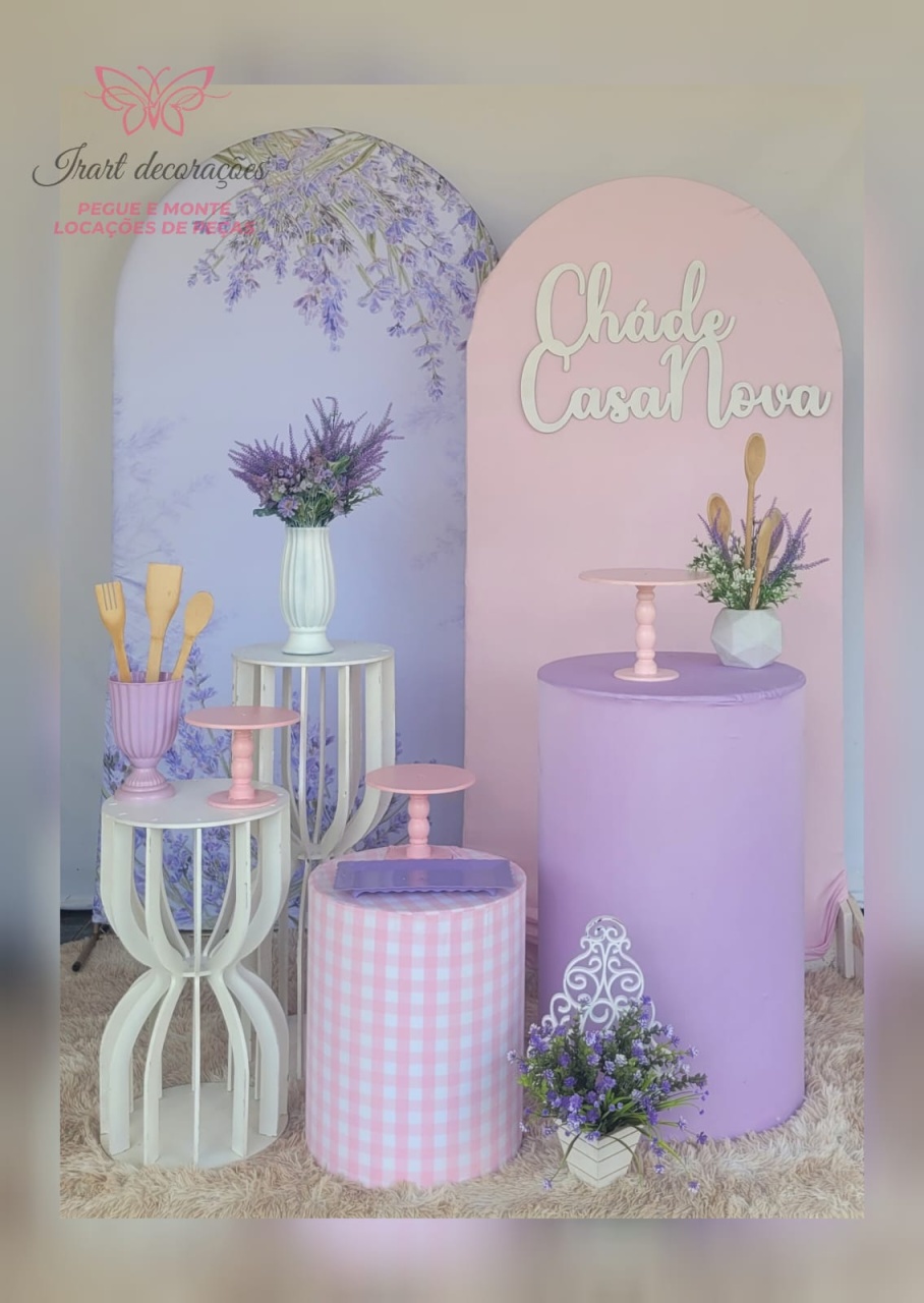 Kit Composição Cha de Casa Nova - Irartdecorações Pegue & MONTE