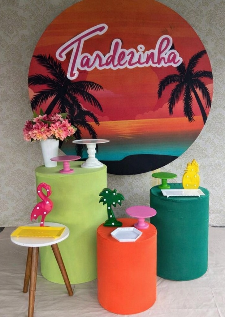 Kit Adulto  Tropical - Irartdecorações Pegue & MONTE