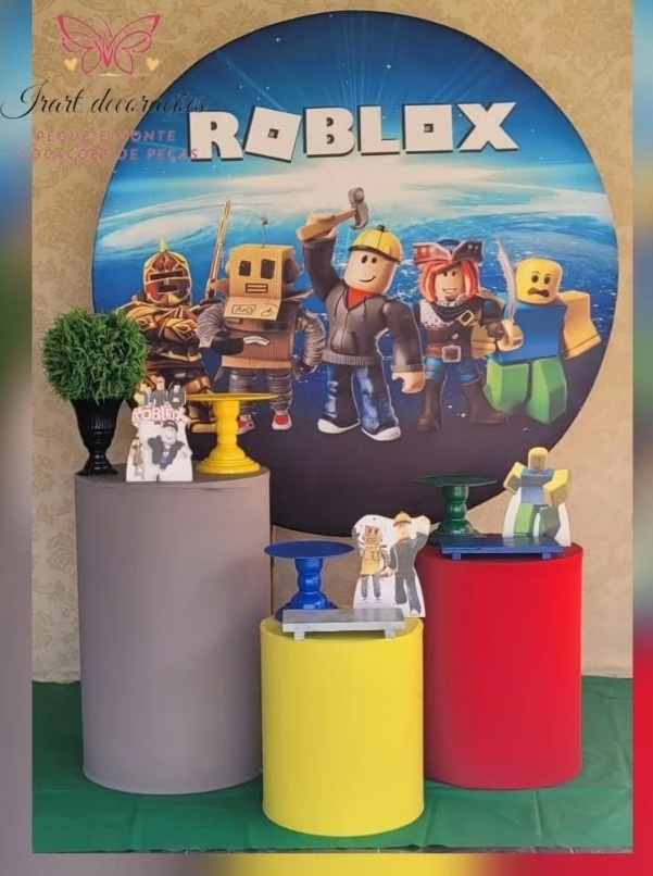Kit 01 Roblox - Irartdecorações Pegue & MONTE