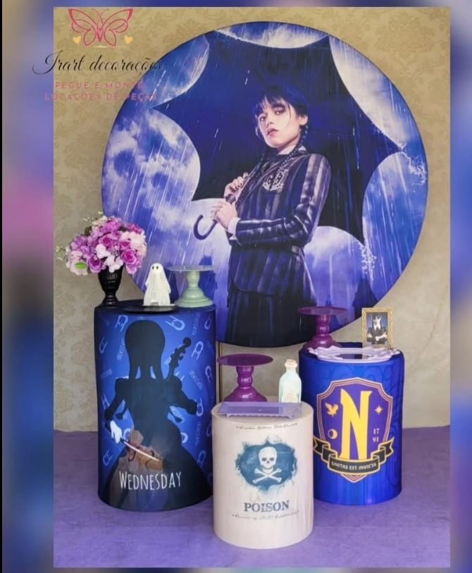 Wandinha Kit 01 - Irartdecorações Pegue & MONTE