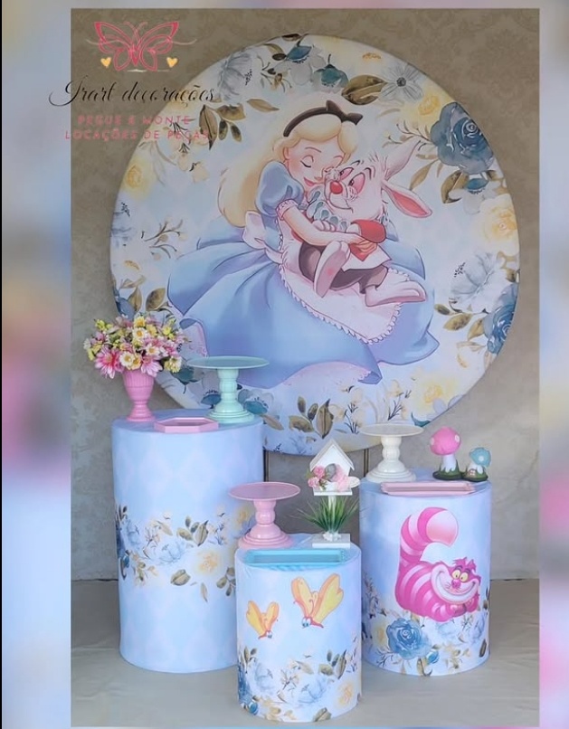 Alice Kit 01 - Irartdecorações Pegue & MONTE