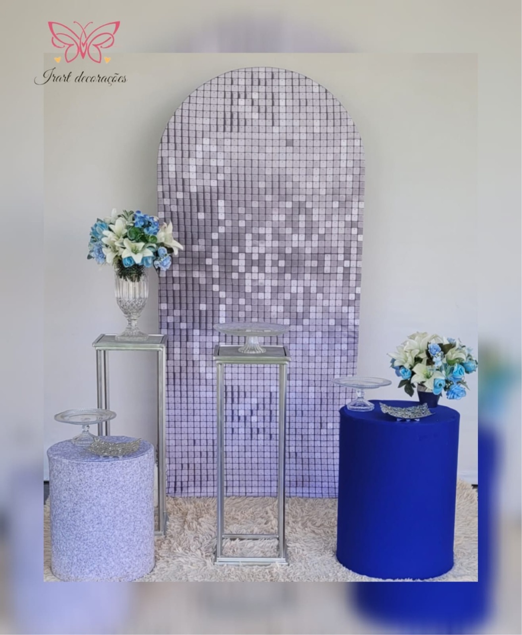 Kit Prata Adulto  - Irartdecorações Pegue & MONTE