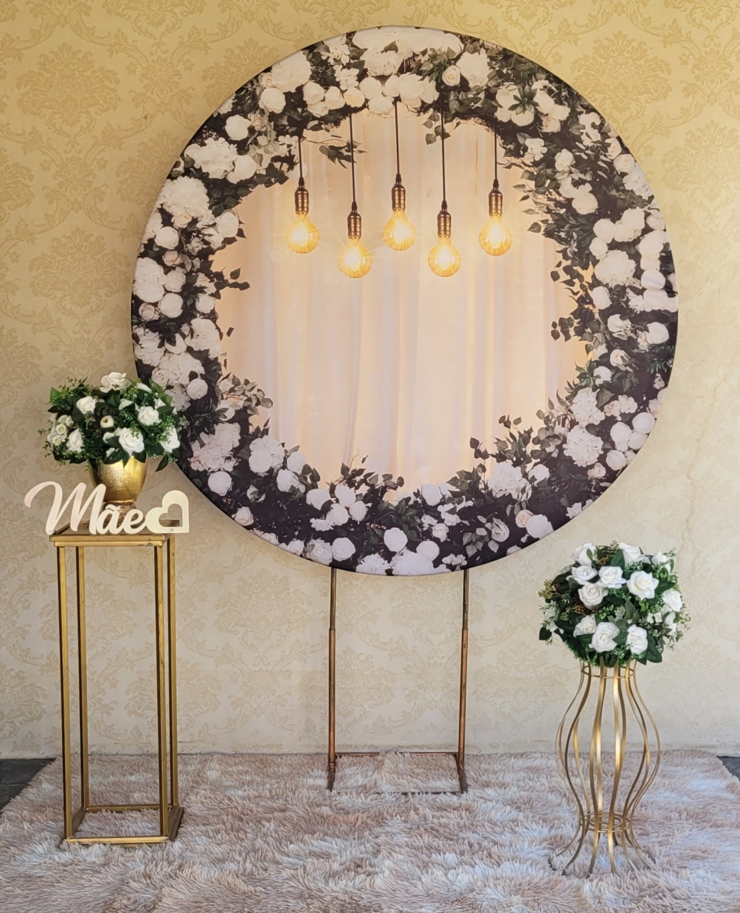 Painel Para Fotos Dia das Maes - Irartdecorações Pegue & MONTE