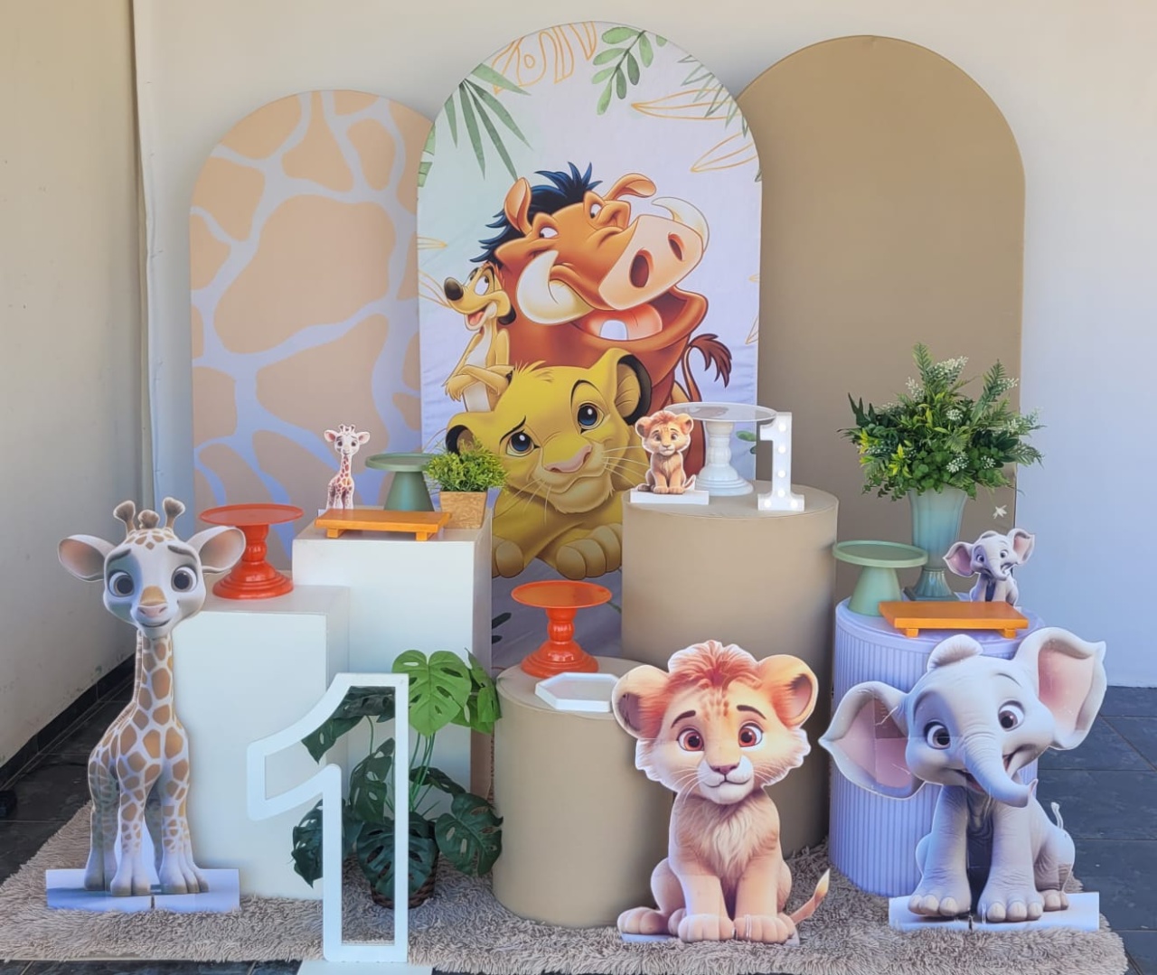 Composição - Rei Leão - Irartdecorações Pegue & MONTE