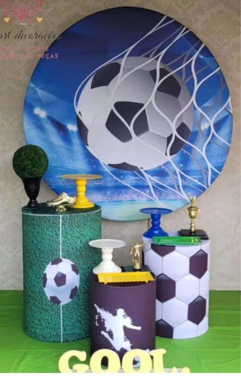 Kit 01 Futebol - Irartdecorações Pegue & MONTE