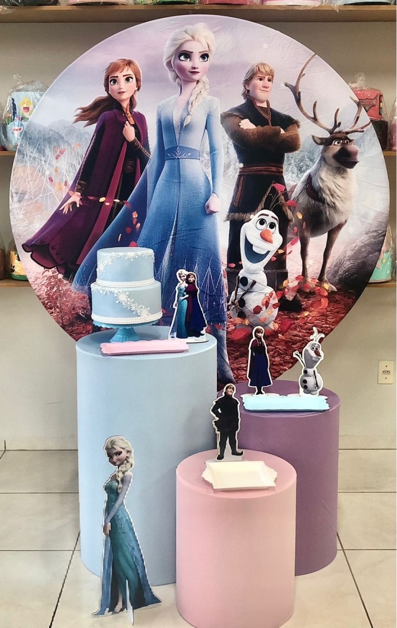 Frozen 1 - Padrão - Catálogo Tay pegue e monte