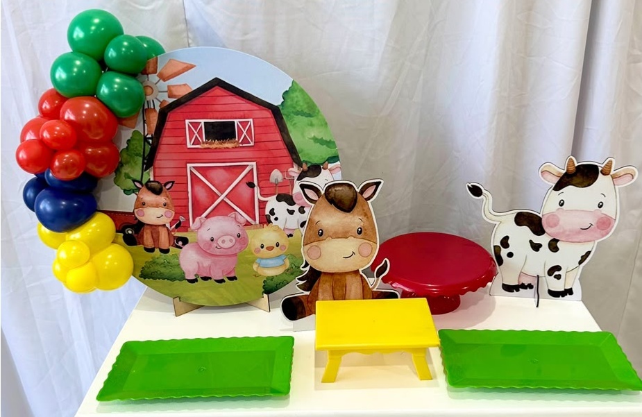 Kit Mesa Fazendinha2 - Catálogo Tay pegue e monte