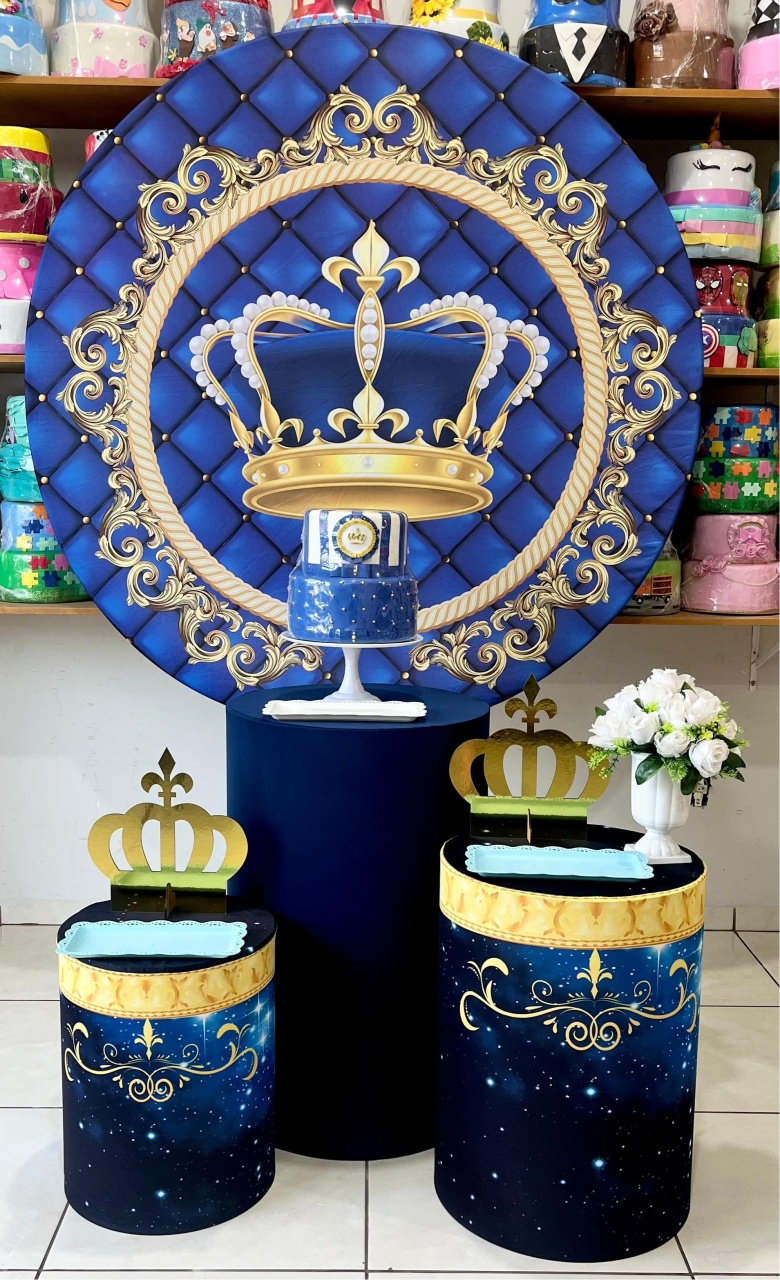 Realeza Azul - Plus  - Catálogo Tay pegue e monte