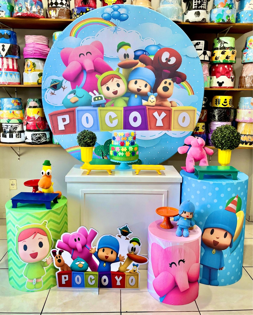 Pocoyo - Prime - Catálogo Tay pegue e monte