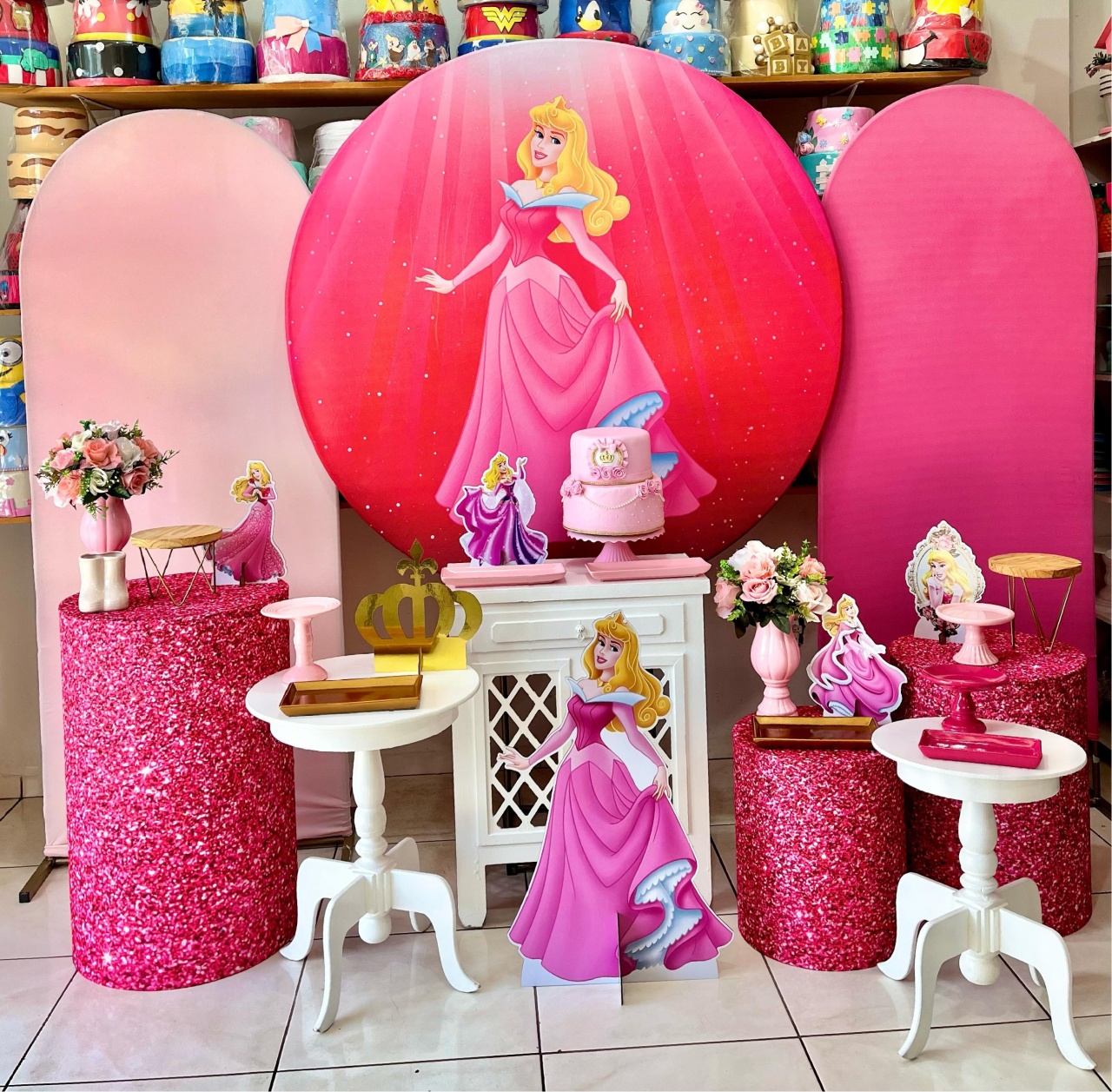 Princesa Aurora - Mega - Catálogo Tay pegue e monte