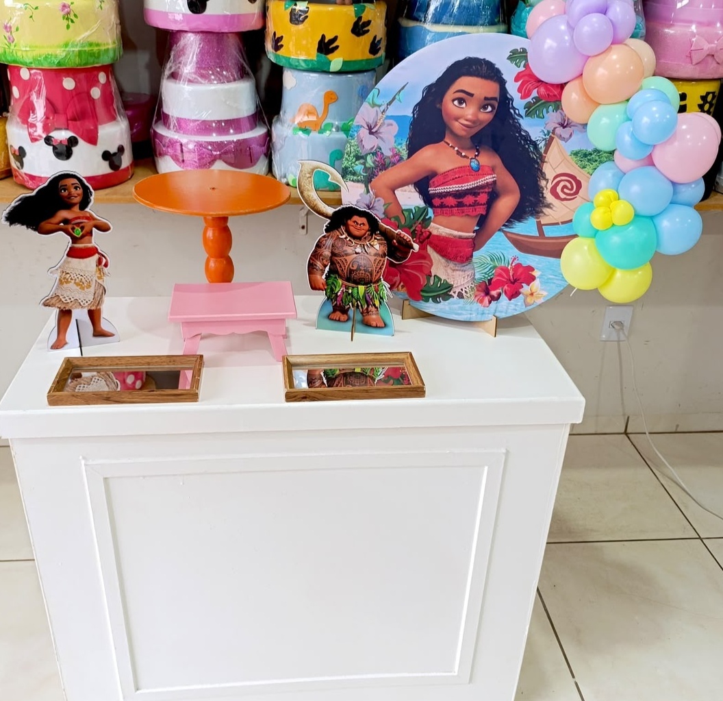 Kit Mesa Moana Teen - Catálogo Tay pegue e monte